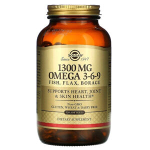 Omega 3 6 9 Solgar 1300 mg 120 softgels