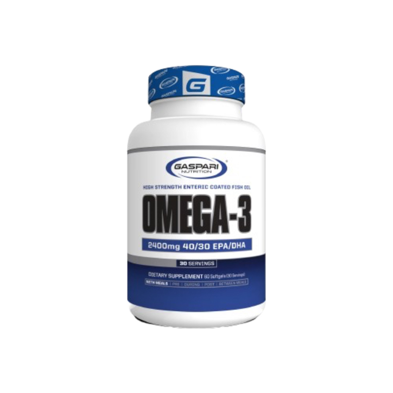 Omega 3 Gaspari Nutrition 2400 mg DHA 720 EPA 960 60 softgels