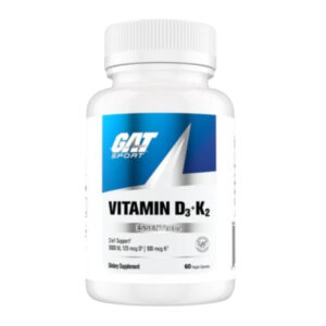 Vitamina D3 K2 Vitamin D3 K2 5000 IU salud huesos dientes corazón Gat Sport 60 cap