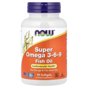 Omega 3 6 9 Super Omega 3 6 9 Now Foods 1200 mg 90 softgels