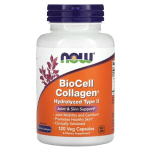 Colágeno BioCell Collagen Salud Articular Piel Now Foods 120 cap