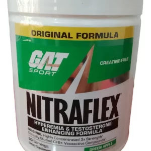 Pre Entreno Nitraflex Sin Creatina Gat Sport 30 Serv