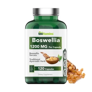 Boswellia 1200 mg Extracto Boswellia Serrata Para articulaciones y movilidad TNVitamins 120 cap
