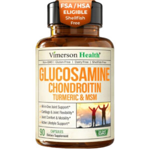 Glucosamina Condroitina Cúrcuma Msm Boswellia Suplemento Para El Alivio Del Dolor De Articulaciones Vimerson Health 90 Cap