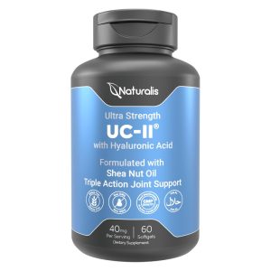 UC-II Naturalis 40 mg + Ácido Hialurónico + Aceite de Nuez de Karité 60 Softgels