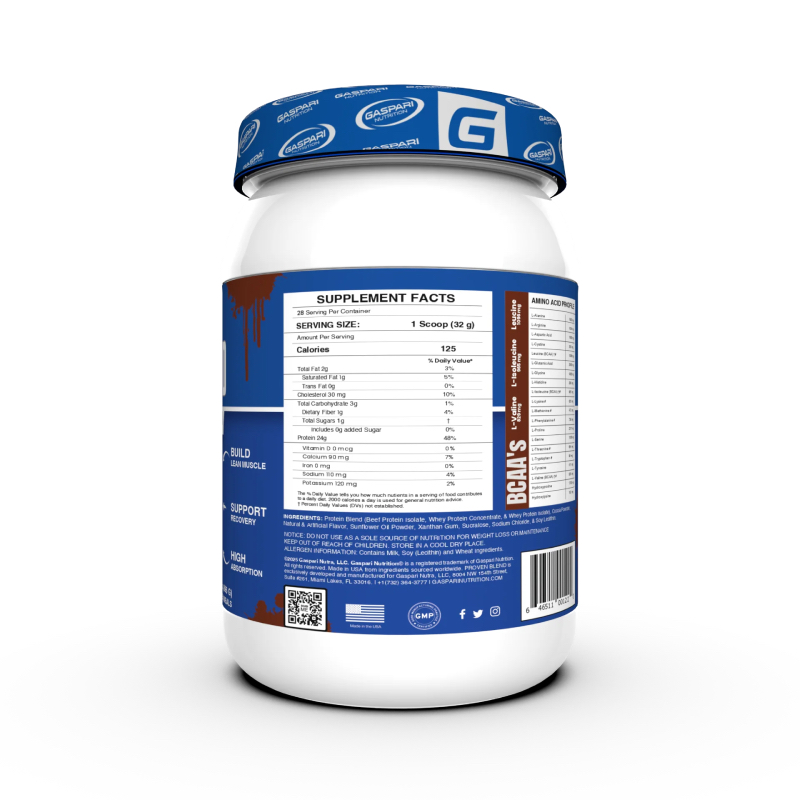 Proven Blend Protein Gaspari Nutrition 2 Lbs Multi Proteina Isolate Aislado Hidrolizado Concentrado - Imagen 3