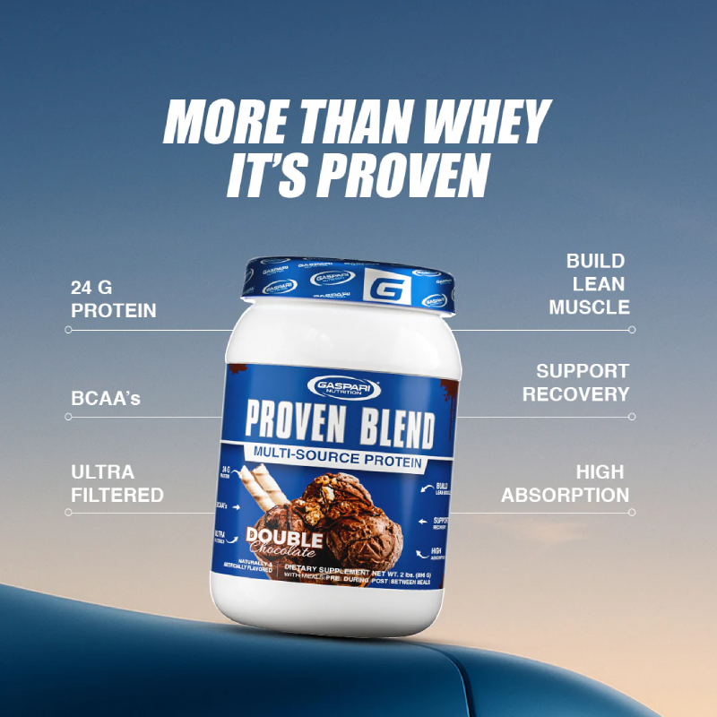 Proven Blend Protein Gaspari Nutrition 2 Lbs Multi Proteina Isolate Aislado Hidrolizado Concentrado - Imagen 4