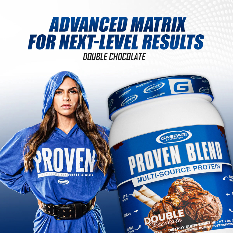 Proven Blend Protein Gaspari Nutrition 2 Lbs Multi Proteina Isolate Aislado Hidrolizado Concentrado - Imagen 5